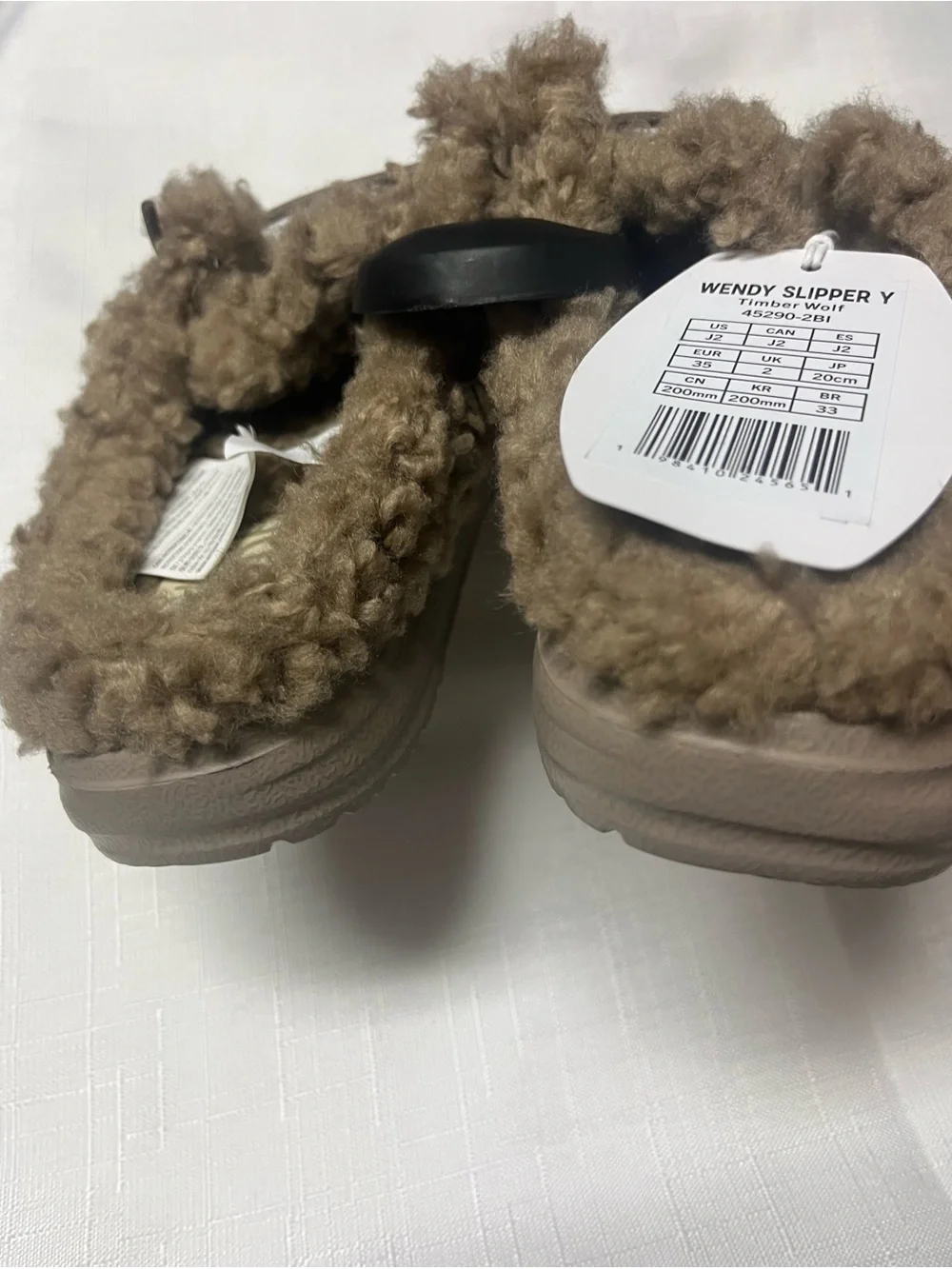 Hey Dude Wendy Fleece-Lined Slippers - Tan